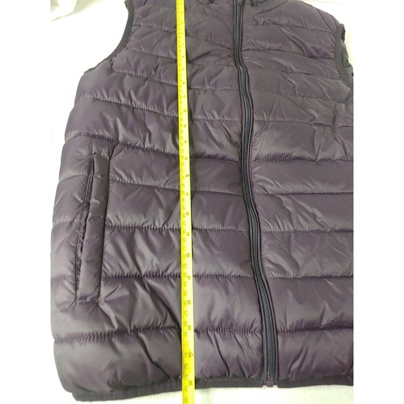 Purple Puffer‎ Vest Womens Small Lightweight Packable Hiking Warm Pockets. - Picture 13 of 13
